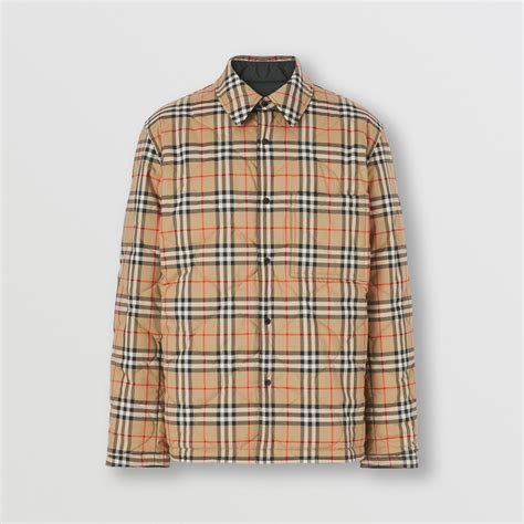 burberry overhemd online|burberry reversible overshirt.